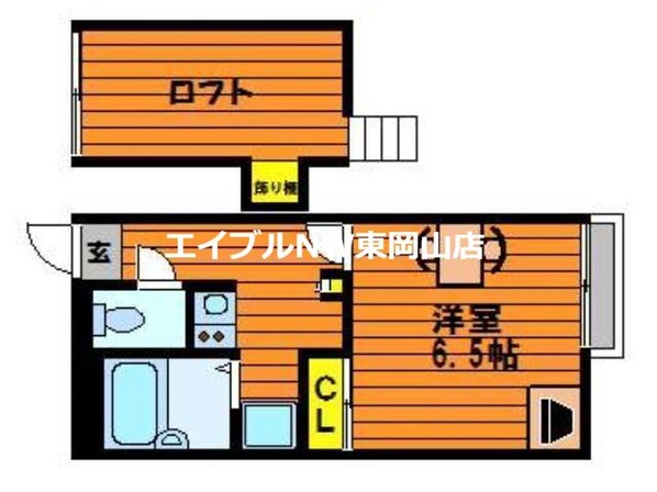 レオパレスアストロズ関の物件間取画像